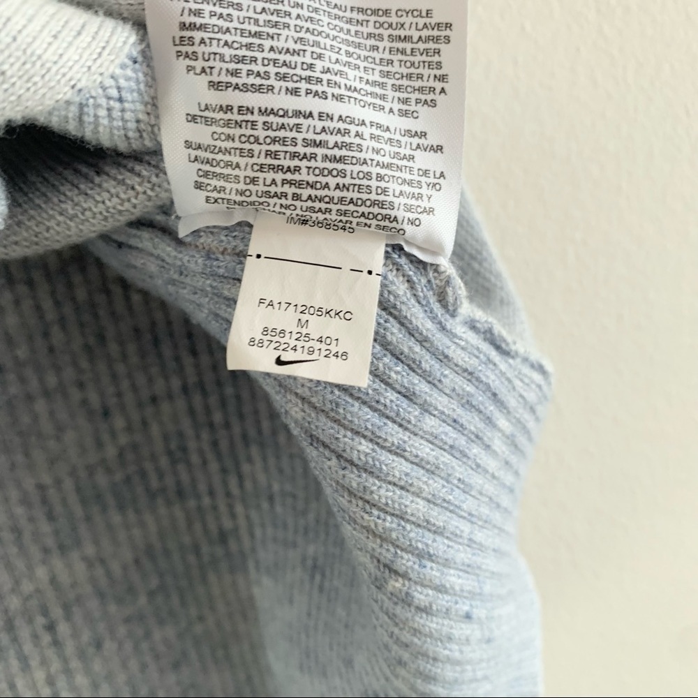 Nike Racerback Knit Cotton Stretch Ribbed Tank Top - Picture 9 of 13